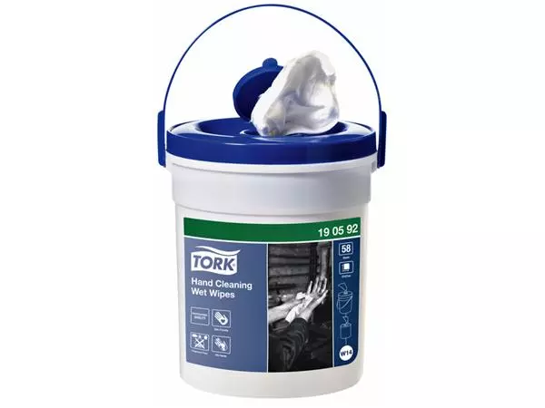 Een Reinigingsdoekjes Tork Hand Cleaning W14 parfumvrij wit 190592 koop je bij Kantoorboekhandel Van Atten