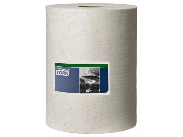 Een Reiningingsdoek Tork W1 herbruikbaar nonwoven 400 vel wit 510137 koop je bij Friese Schrijfkamer