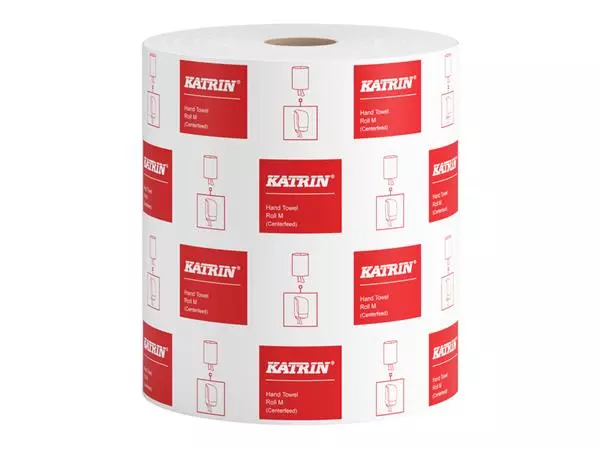 Een Handdoekrol Katrin centerfeed 1-laags wit medium 300mx205mm koop je bij Quality Office Supplies
