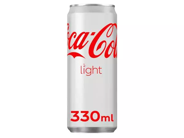 Een Frisdrank Coca Cola Light blik 330ml koop je bij Sysdicom BV