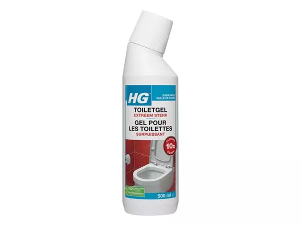 Een Sanitairreiniger HG badkamer Superkracht 500ml koop je bij Romijn Office Supply