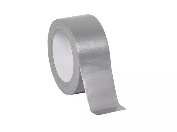 Een Tape Quantore duct 48mm X 50m zilver koop je bij "De Waal" Kantoor Efficiency