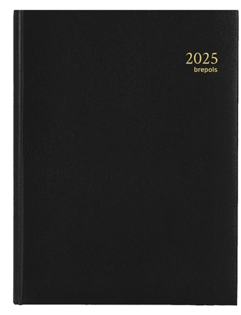 Een Agenda 2025 Brepols Timing 7d/2p zwart koop je bij All Office Kuipers BV