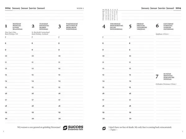 Een Organizer Succes Cadiz inclusief Executive inhoud 2025 zwart koop je bij Schellen Boek- en Kantoorboekhandel