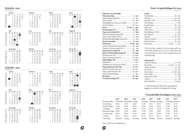 Een Agendavulling 2025 Succes Executive A5 7dagen/2pagina's koop je bij Quality Office Supplies