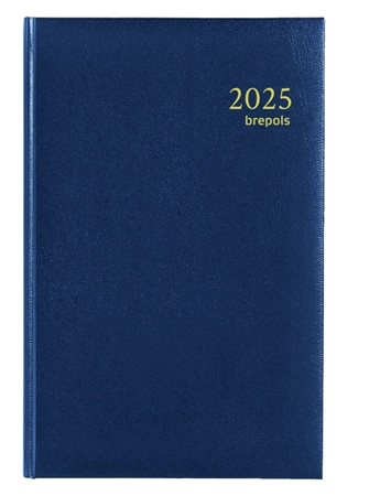 Een Agenda 2025 Brepols Saturnus Lima 7dagen/2pagina's blauw koop je bij De Joma BV