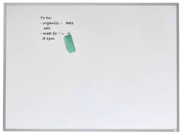 Een Whiteboard Nobo 58.5x43cm aluminium magnetisch koop je bij Continu Kantoor