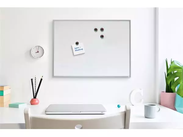 Een Whiteboard Nobo 58.5x43cm aluminium magnetisch koop je bij De Joma BV