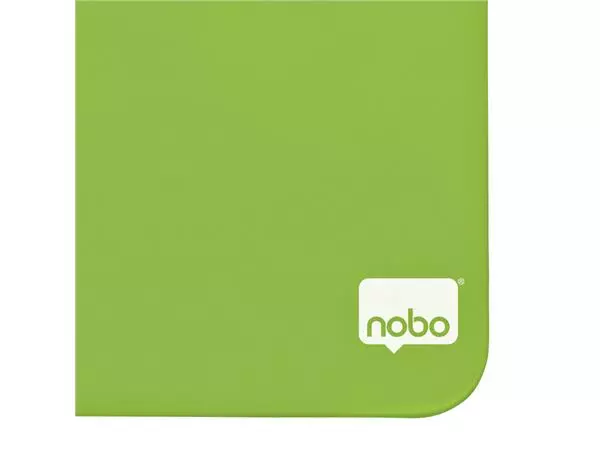 Een Whiteboard Nobo tegel 36x36cm groen magnetisch koop je bij De Rijk Kantoorshop