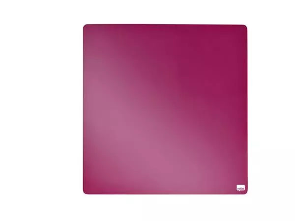 Een Whiteboard Nobo tegel 36x36cm roze magnetisch koop je bij Sysdicom BV