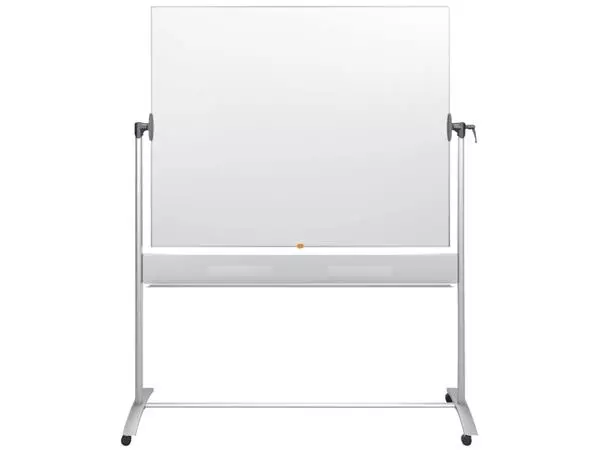 Een Whiteboard Nobo Kantelbord 150x120cm magnetisch emaille koop je bij Supply Mij