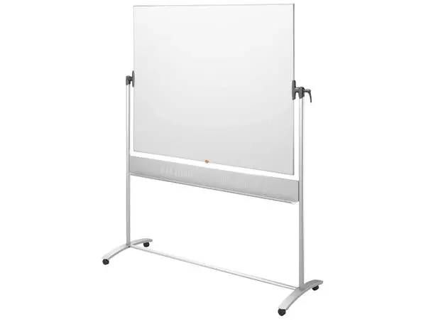 Een Whiteboard Nobo Kantelbord 150x120cm magnetisch emaille koop je bij De Rijk Kantoorshop