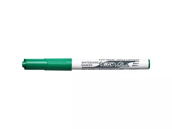 Een Viltstift Bic Velleda 1741 whiteboard rond medium groen koop je bij van Kerkvoorde & Hollander B.V.