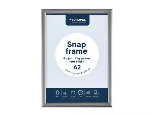 Een Kliklijst Europel A2 25mm koop je bij "De Waal" Kantoor Efficiency