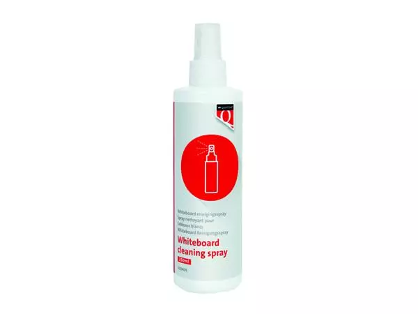 Een Whiteboard reinigingsspray Quantore 250ml koop je bij De Rijk Kantoorshop