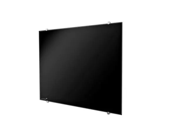Een Glasbord Legamaster 90x120cm zwart koop je bij De Joma BV