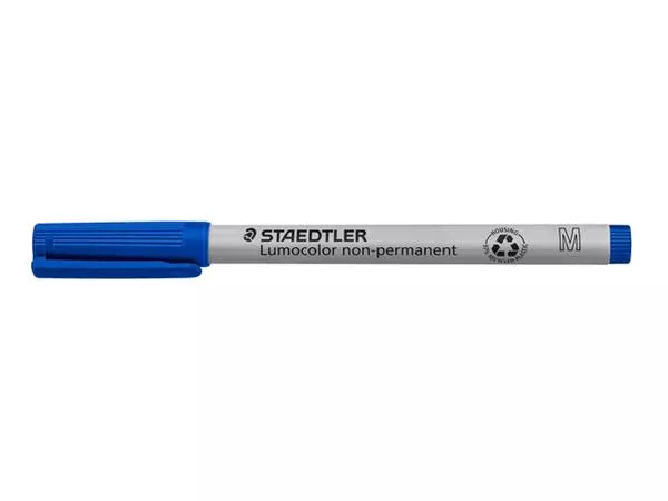 Een Viltstift Staedtler OHP Lumo M 315 non perm blauw koop je bij All Office Kuipers BV
