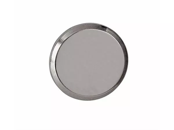 Een Magneet MAUL Neodymium rond 22mm 8kg nikkel koop je bij De Rijk Kantoorshop