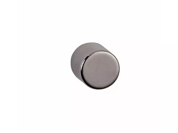 Buy your Magneet MAUL Neodymium koker 10x10mm 4kg nikkel at QuickOffice BV