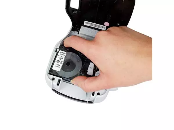 Een Labelprinter Dymo LabelManager 210D+ draagbaar qwerty 12mm zwart koop je bij De Joma BV
