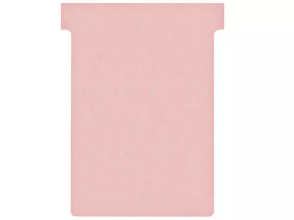 Een Planbord T-kaart Nobo nr 3 80mm roze koop je bij Continu Kantoor