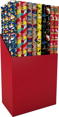 Een Inpakpapier Sint 200x70cm assorti koop je bij De Rijk Kantoorshop