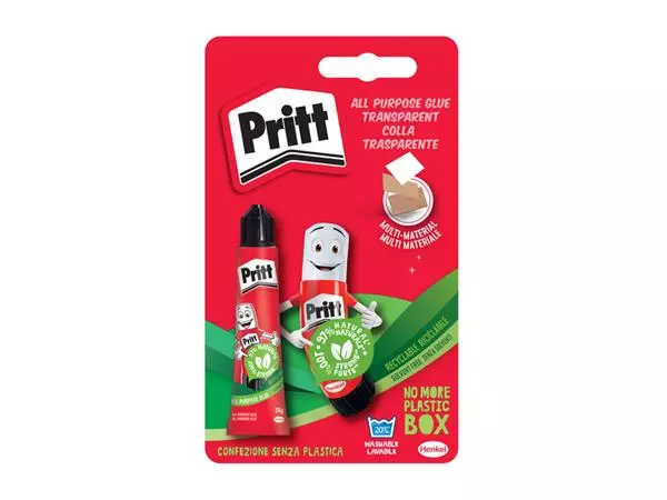 Een Alleslijm Pritt tube 20gram op blister koop je bij Den Otter Kantoorpartners B.V.