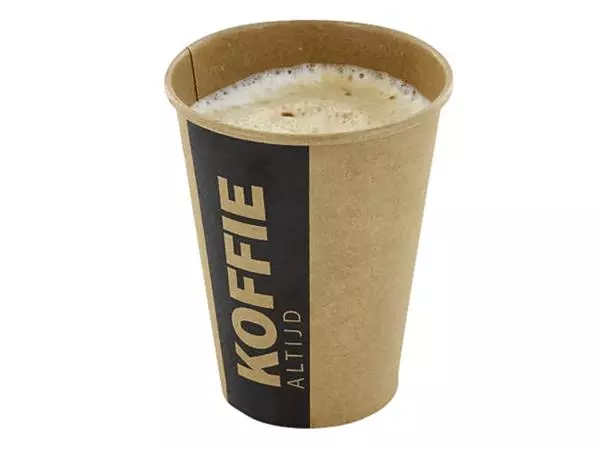 Een Beker IEZZY Altijd Koffie 355ml Ø90mm 50 stuks koop je bij Quality Office Supplies