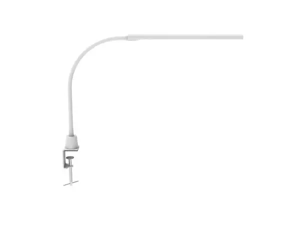 Een Bureaulamp MAUL Pirro LED dimbaar tafelklem wit koop je bij All Office Kuipers BV