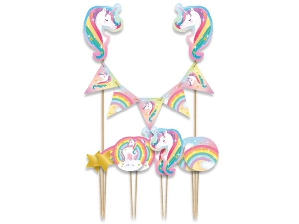 Een Cake decorations Unicorn koop je bij Company Supplies