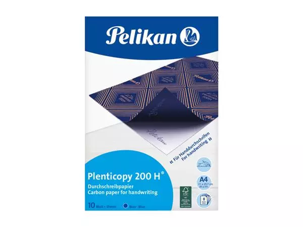 Een Carbon Handschrift Pelikan A4 200H 10v blauw koop je bij QuickOffice BV