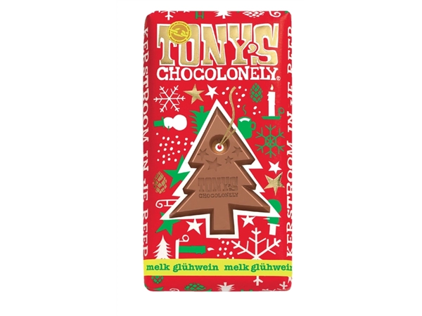 Chocolade Tony's Chocolonely melk Glühwein 180gr