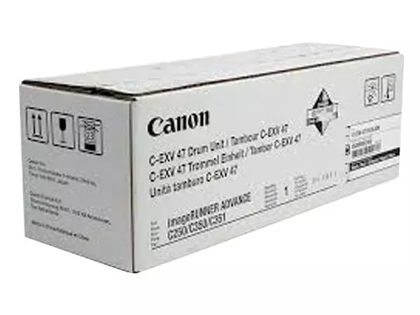 Een Drum Canon C-EXV 47 zwart koop je bij "De Waal" Kantoor Efficiency