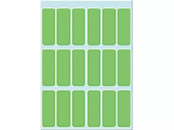 Een Etiket HERMA 3655 12x34mm groen 90 stuks koop je bij Schellen Boek- en Kantoorboekhandel