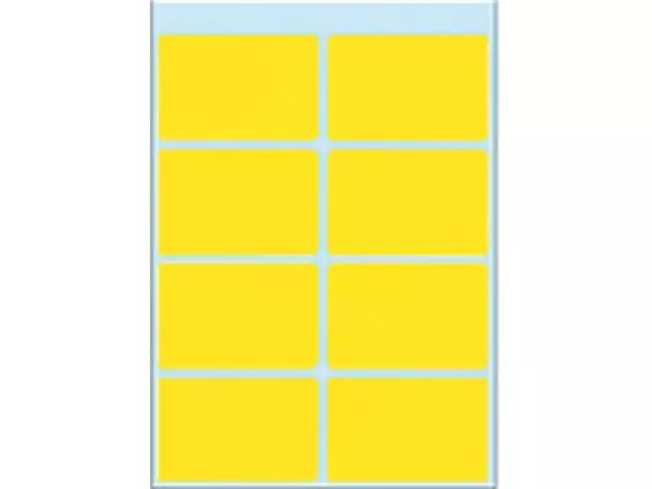 Een Etiket HERMA 3691 26x40mm geel 40 stuks koop je bij Schellen Boek- en Kantoorboekhandel