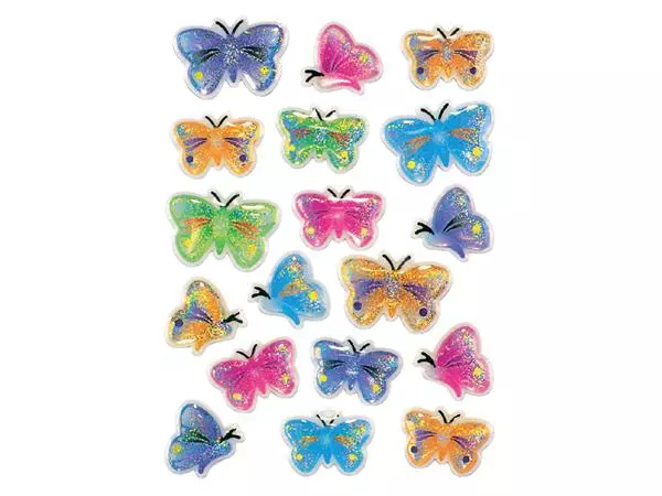 Een Etiket HERMA 5251 vlinder stone koop je bij Schellen Boek- en Kantoorboekhandel