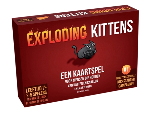 Een Exploding Kittens koop je bij Egner kantoorspecialisten