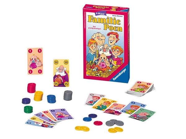 Een Familie Poen pocketspel koop je bij De Rijk Kantoorshop