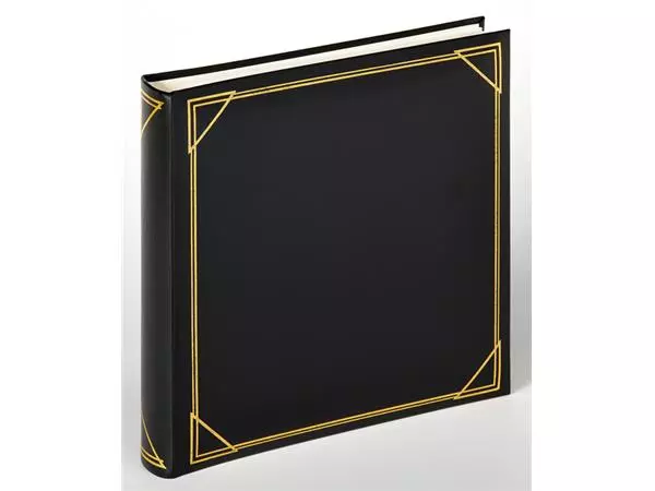 Fotoalbum walther design standaard 30x30cm 100vel zwart