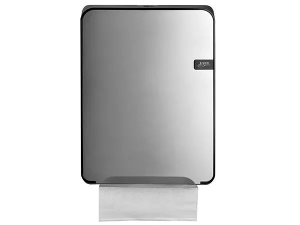 Een Handdoekdispenser QuartzLine Q8 zilver 441192 koop je bij All Office Kuipers BV