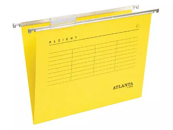 Een Dossier suspendu Alzicht folio frontal fond-V jaune koop je bij QuickOffice BV