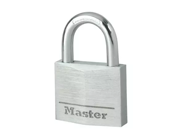 Een Hangslot Master Lock aluminium 30mm koop je bij QuickOffice BV
