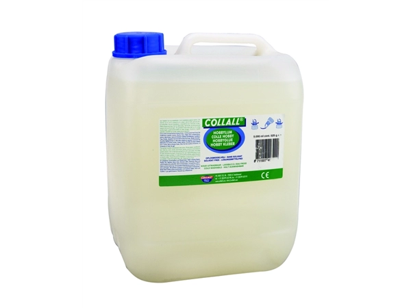 Een Hobbylijm Collall jerrycan 5 liter koop je bij Kantorice office & business supplies