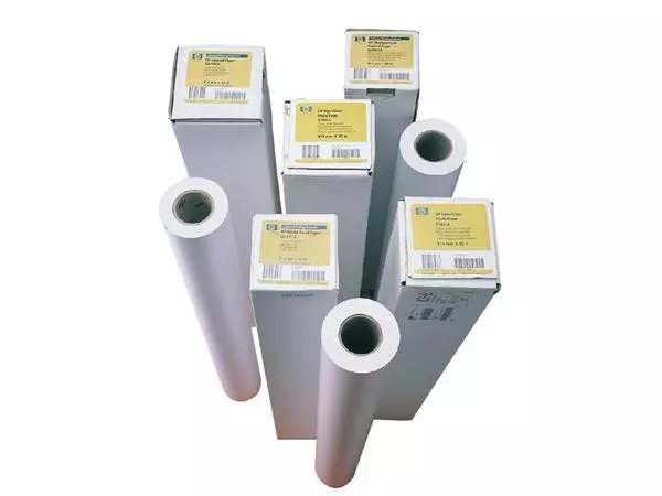 Een Inkjetpapier HP C6019B 610mmx45.7m 90gr coated koop je bij De Rijk Kantoorshop