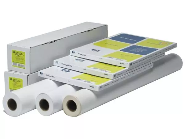 Een Inkjetpapier HP C6029C 610mmx30,5m 130gr heavyweight coated koop je bij Schellen Boek- en Kantoorboekhandel