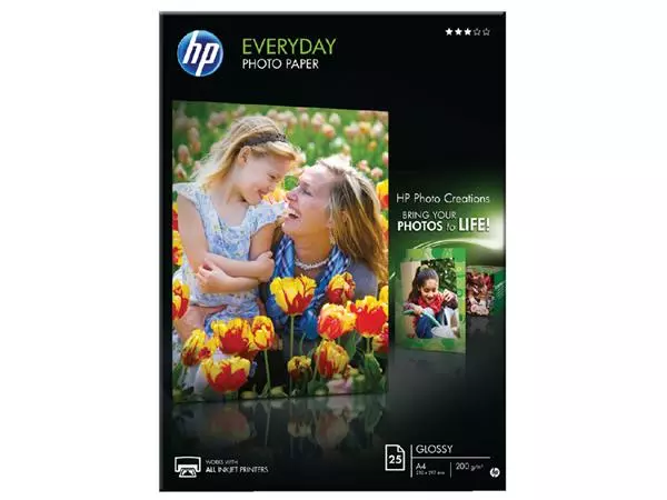 Een Fotopapier HP Q5451A A4 200gr glans koop je bij All Office Kuipers BV