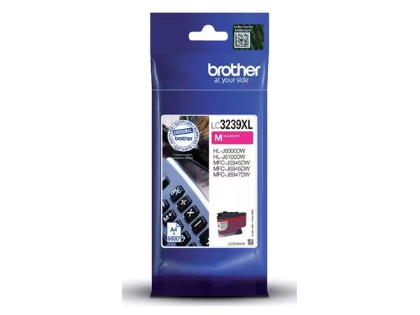 Inktcartridge Brother LC-3239XLM rood