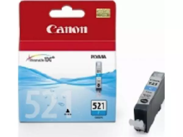 Een Inktcartridge Canon CLI-521 blauw koop je bij De Joma BV