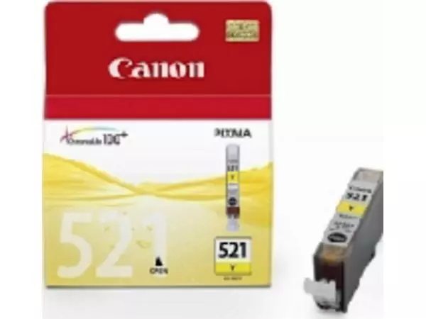 Een Inktcartridge Canon CLI-521 geel koop je bij De Joma BV