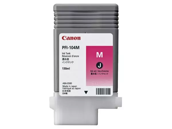 Een Inktcartridge Canon PFI-104 foto rood koop je bij De Joma BV